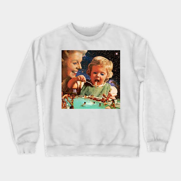 Eat Up Crewneck Sweatshirt by Vertigo Artography